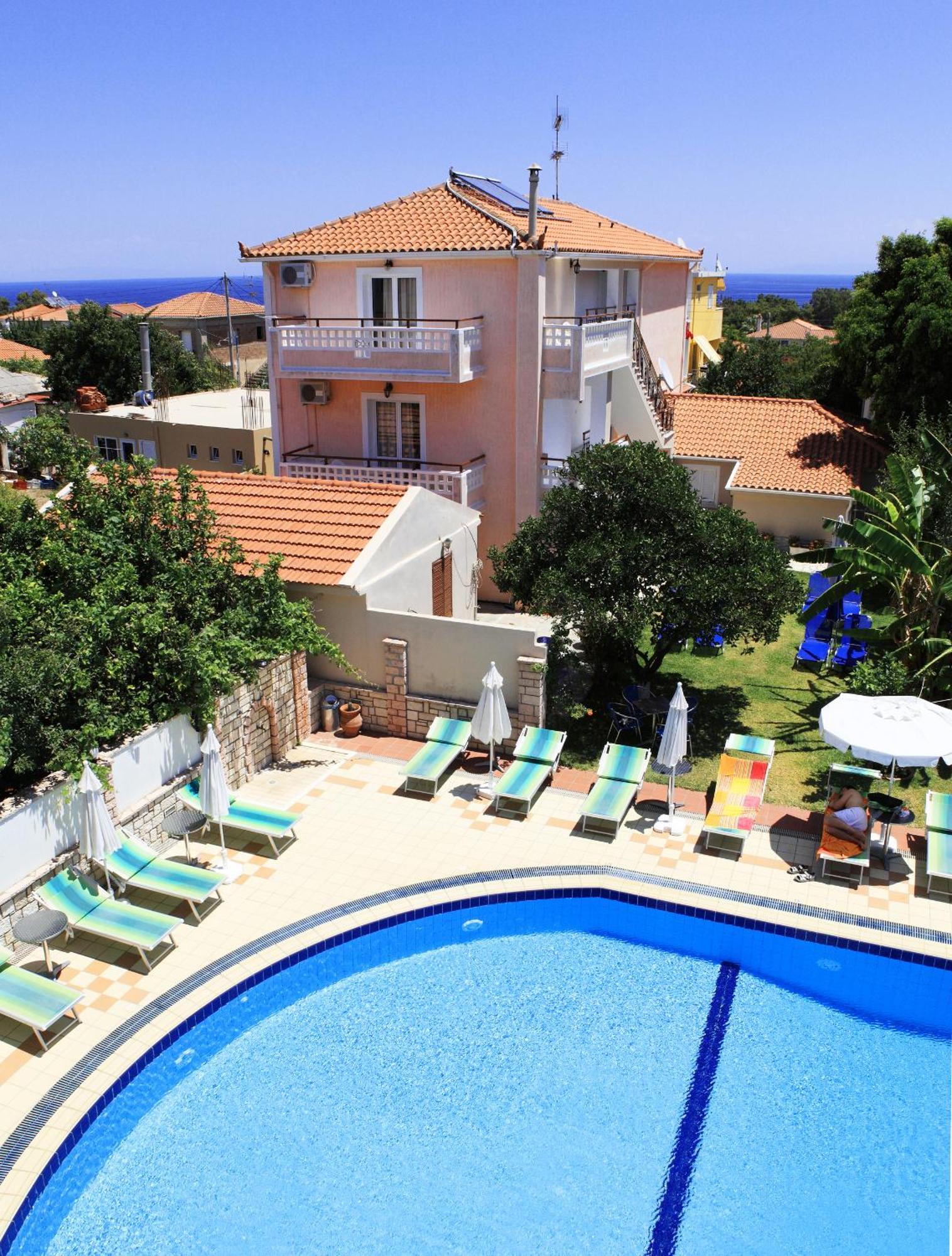 Theodora Studios & Apartments Skala  Zewnętrze zdjęcie